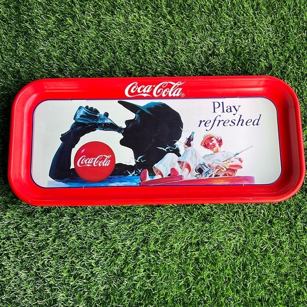 COCA-COLA Play Refreshed Metal Tray